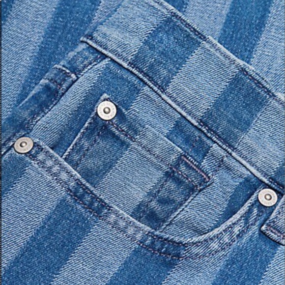 7 For all mankind Alexa High Waist Crop Wide leg👖 - Picture 6 of 8